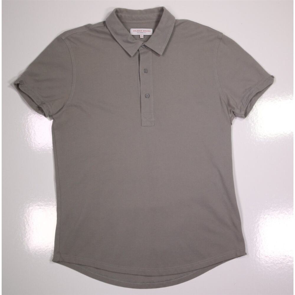 Orlebar Brown Gray Polo Shirt
